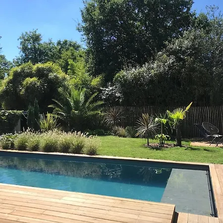 Hossegor Centre 14 Personnes Piscine Chauffee Vakantiehuis *